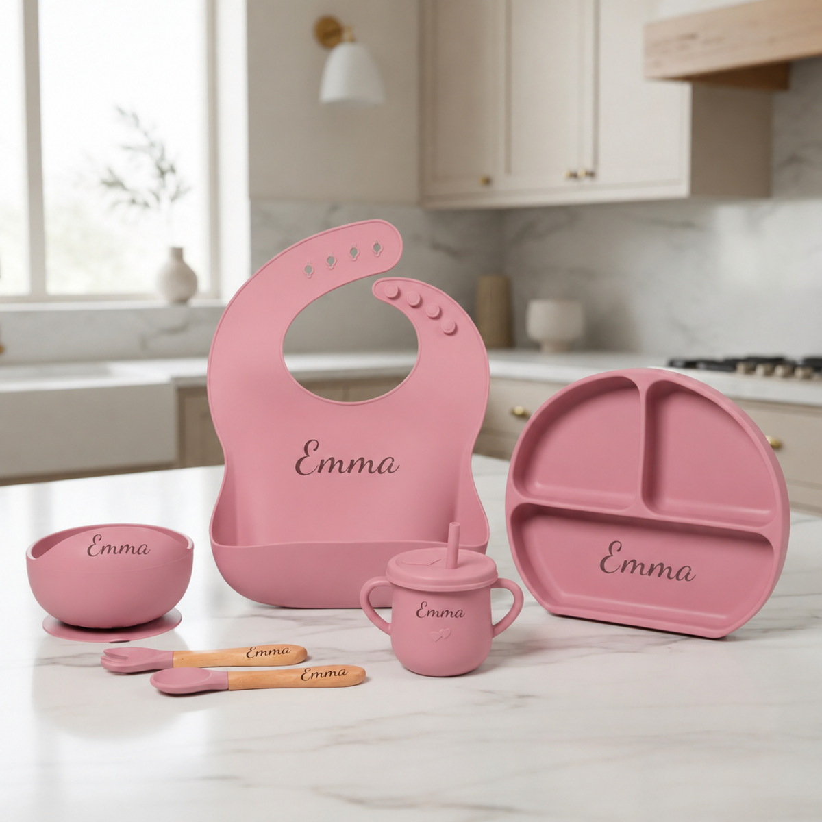 Personalized Baby Feeding Set